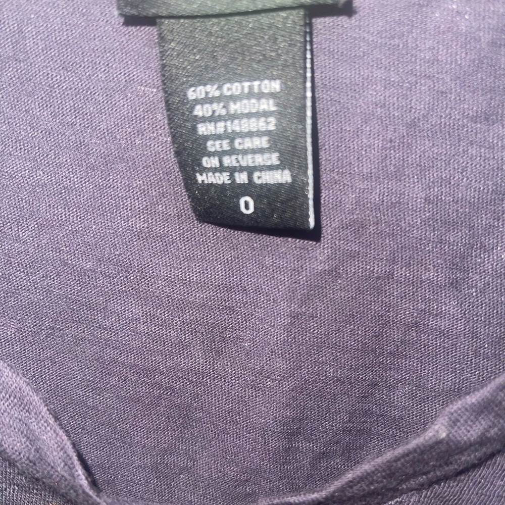Torrid metallic galaxy print v neck pocket tee - Picture 6 of 6